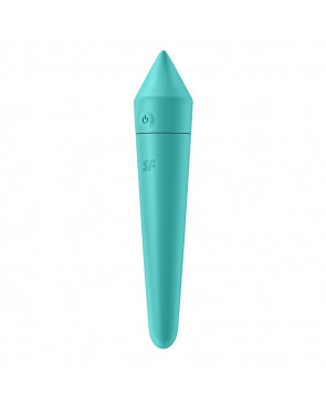 Vibromasseur connecté turquoise USB Ultra Power Bullet 8 Satisfyer - CC597744