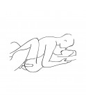 Vibromasseur connecté pour couple avec télécommande Double Love bleu Satisfyer - CC597446