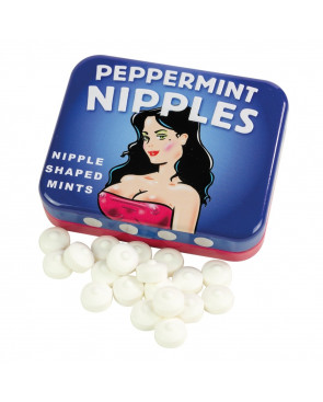 Boite de bonbons à la menthe en forme de seins, sans sucre - CC501081