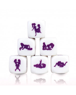 Dé position kamasutra pour couple Femmes Lesbiennes 6 faces - SP6217
