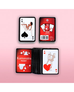 Mini jeu de 54 cartes Kamasutra - SP6204