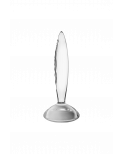 Gode anal en verre borosilicaté massif transparent Sparkling Crystal Satisfyer - CC597830