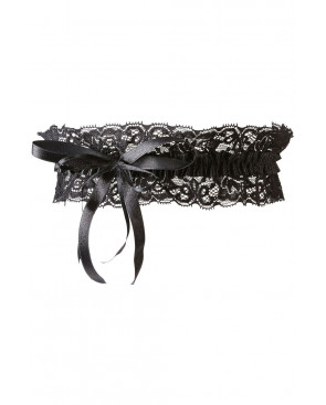 Jarretière dentelle noire - ORI24601061101