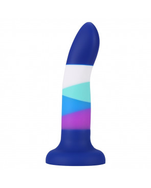 Gode ventouse 6 couleurs bleu - DO-051-S-6