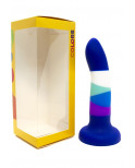 Gode ventouse 6 couleurs bleu - DO-051-S-6