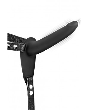 Gode ceinture vibrant noir USB - CC5310030010