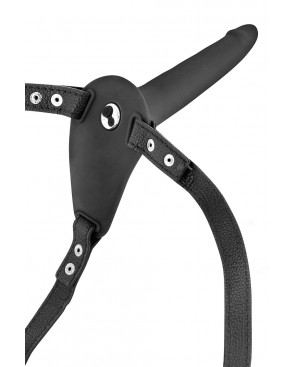 Gode ceinture vibrant noir USB - CC5310030010