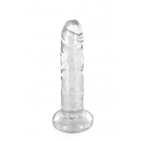 Gode dong jelly transparent ventouse 18cm - CC570121