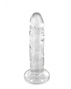 Gode dong jelly transparent ventouse 18cm - CC570121