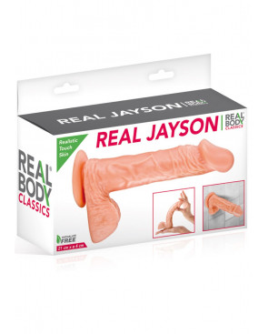Gode réaliste veiné avec testicules et ventouse 21cm - CC5141132194