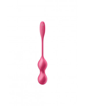 Boules de Geisha vibrantes télécommandées fushia Love Birds 2 Satisfyer - CC597866