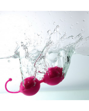 Boules de Geisha Rose silicone - KOB004PNK