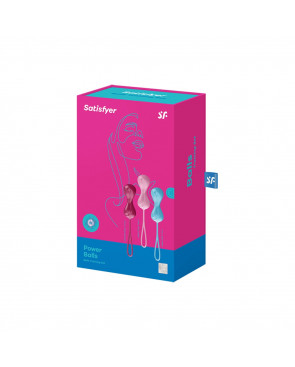 Set de 3 boules de Geisha effet vibrante Power Balls Satisfyer - CC597150
