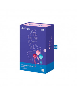 Set de 3 mono boule de Geisha Satisfyer Strengthening balls - CC597152