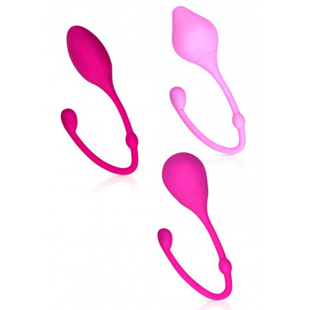 Set de 3 boules de Geisha spéciale rééducation du périnée - CC526003