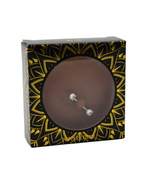 Paire de cache-tétons piercing barre faux diamant peau foncée - XP001F