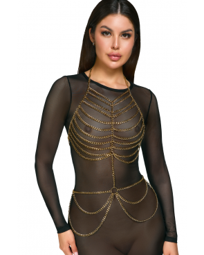 Chaines de corps en métal doré - R24504456001