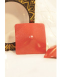 Nipple Métal rouge Cache tétons carré - 202000105