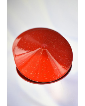 Nipple Métal rouge Cache tétons cône - 202000104