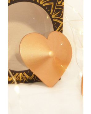 Nipple Métal doré Cache tétons cœur - 201600106