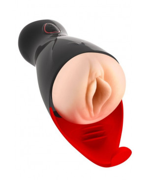 Masturbateur luxe 3D sensitive avec stimulateur de périnée - CC514205001000