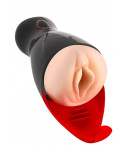 Masturbateur luxe 3D sensitive avec stimulateur de périnée - CC514205001000