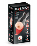 Masturbateur luxe 3D sensitive avec stimulateur de périnée - CC514205001000