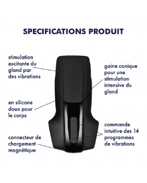 Stimulateur fellation pour homme Men Vibration Satisfyer - CC597759