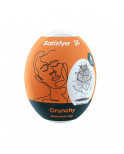 Oeuf masturbateur flexible Crunchy Satisfyer - CC597408 Oeuf masturbateur flexible Crunchy Satisfyer - CC597408