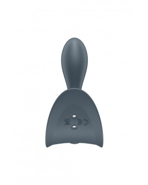 Vibromasseur anal unisexe gris Booty Absolute Beginners 2 Satisfyer - CC597864