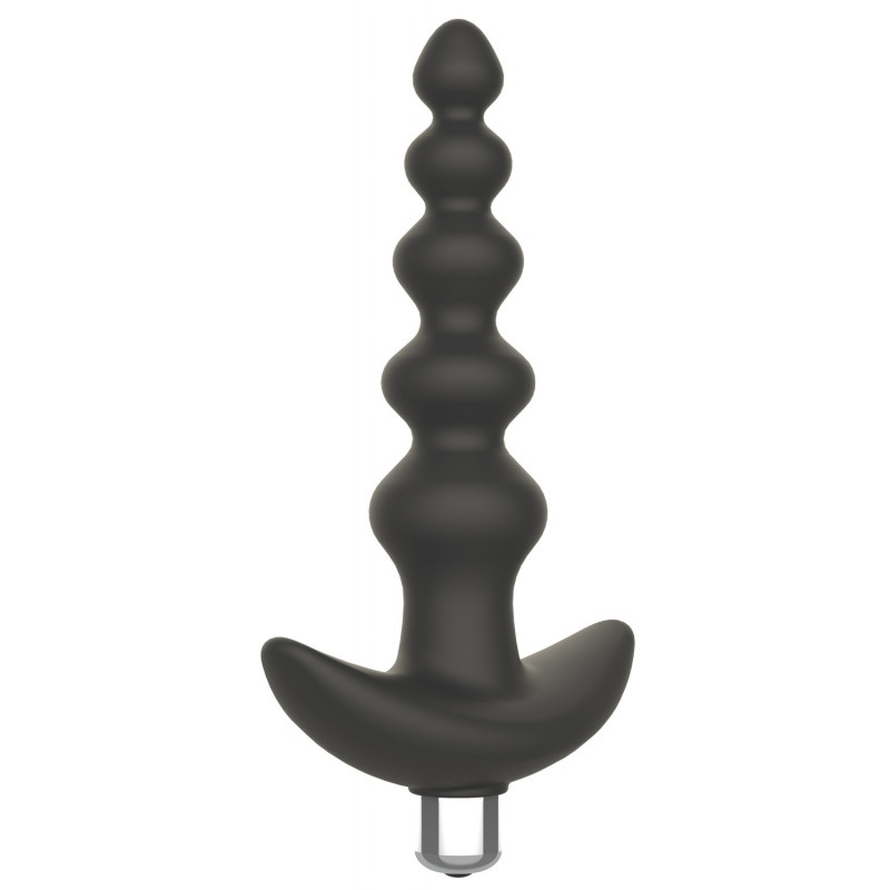 Plug anal vibrant noir en silicone - WS-NV529 Plug anal vibrant noir en silicone - WS-NV529