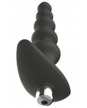 Plug anal vibrant noir en silicone - WS-NV529 Plug anal vibrant noir en silicone - WS-NV529