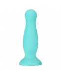 Plug anal ventouse vert pastel taille M - A-001-M-GRN