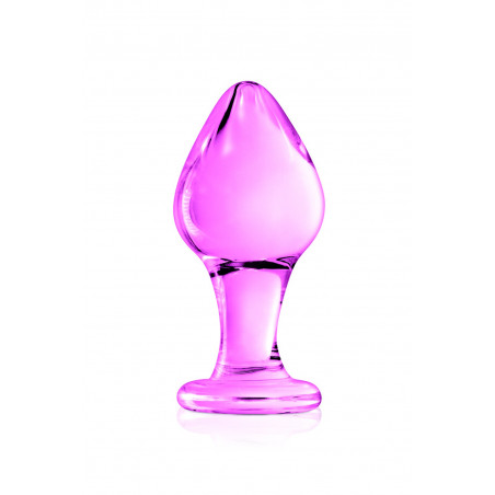 Plug anal boule en verre rose  n°31 Glossy - CC532071050