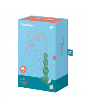 Plug anal vibrant vert Lolli plug 2 Satisfyer - CC5972720020