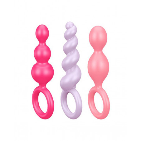 Coffret 3 plugs satisfyer couleur Booty Call - CC597160