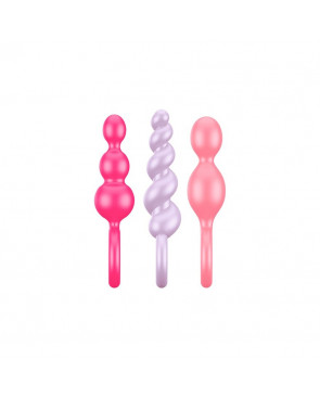 Coffret 3 plugs satisfyer couleur Booty Call - CC597160