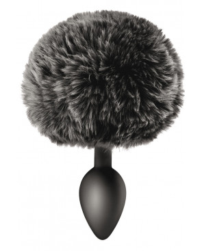 Plug anal pompon noir - CC5700910010