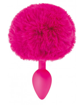 Plug anal pompon fuschia - CC5700910204