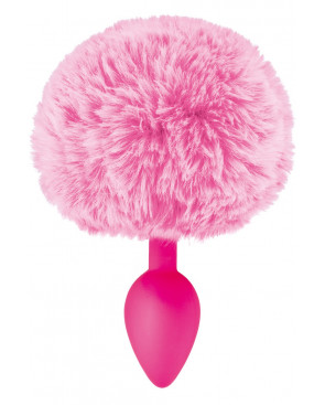 Plug anal pompon rose - CC5700910050
