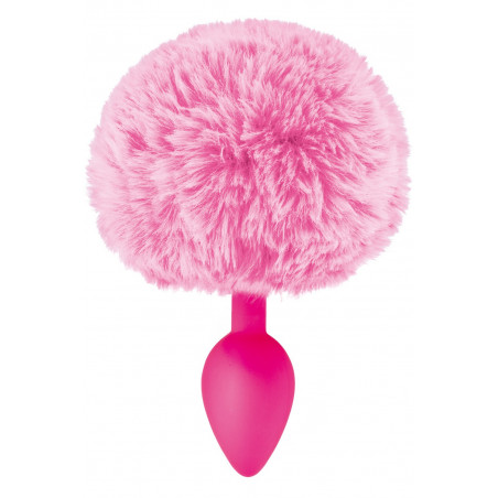 Plug anal pompon rose - CC5700910050