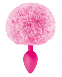 Plug anal pompon rose - CC5700910050