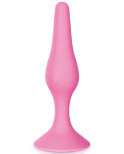 Plug anal ventouse rose taille L - CC5700893050