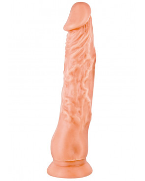 Gode plug réaliste grande taille avec ventouse 21cm - CC514112
