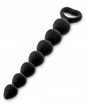 Chapelet plug anal noir 18cm - CC5710041010