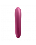 2 en 1 Vibromasseur point G avec stimulateur clitoris connecté USB rouge Sunray Satisfyer - CC597807