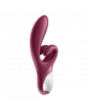 Vibromasseur rabbit point G rouge double stimulation clitoridienne Touch Me Satisfyer - CC597811SA