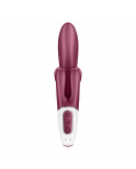 Vibromasseur rabbit point G rouge double stimulation clitoridienne Touch Me Satisfyer - CC597811SA