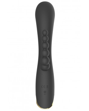 Vibromasseur triple stimulation très puissant noir USB - WS-NV062BLK