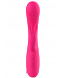 Vibromasseur triple stimulation très puissant rose USB - WS-NV062PNK